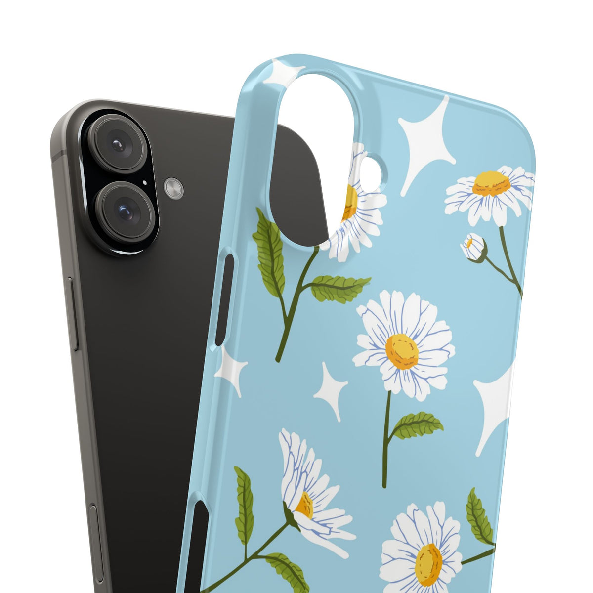 Charming Floral – Dainty Daisy Design - casetinger