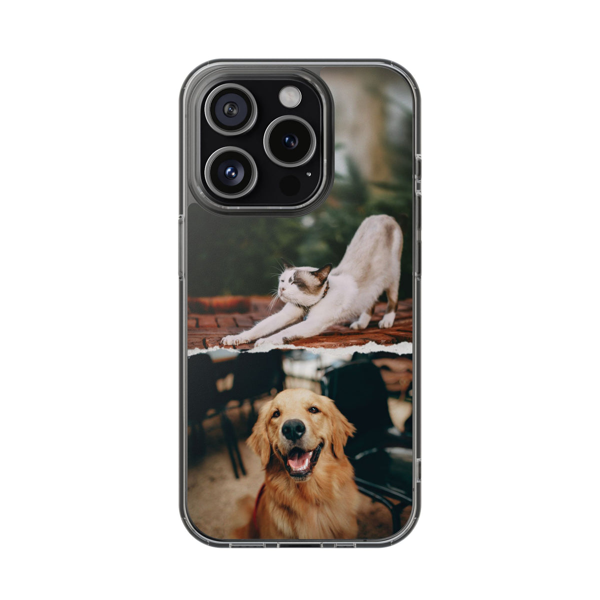 Personalized pet gallery case - 2 photos - casetinger