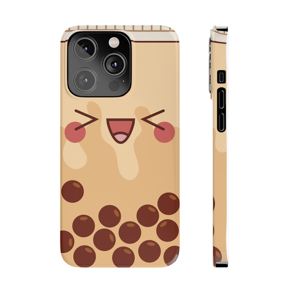 Chocolate Bubble tea phone - casetinger