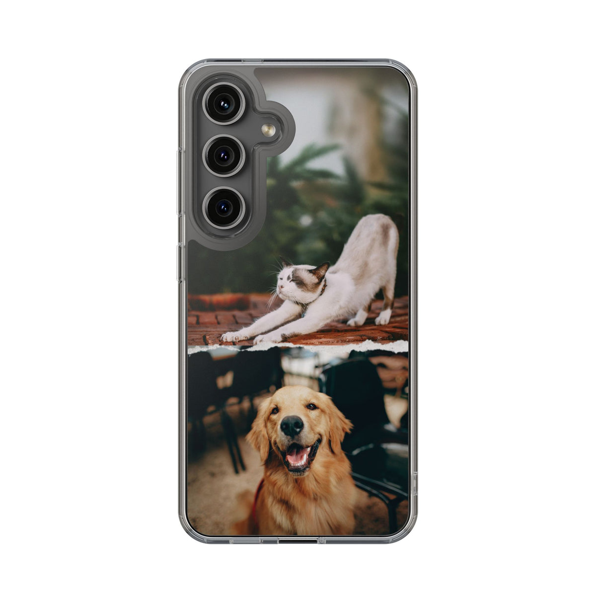 Personalized pet gallery case - 2 photos - casetinger