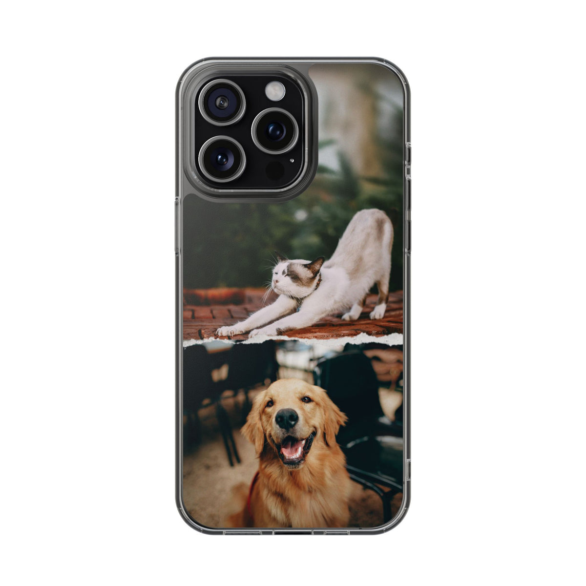 Personalized pet gallery case - 2 photos - casetinger