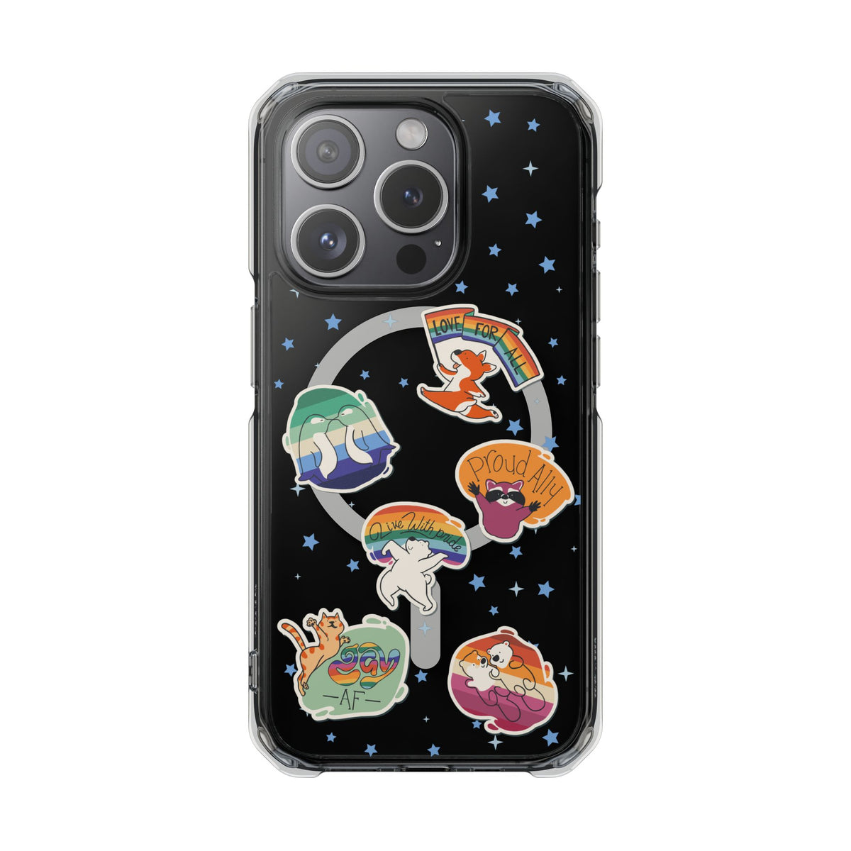Pride celebration animal design - Magnetic - casetinger
