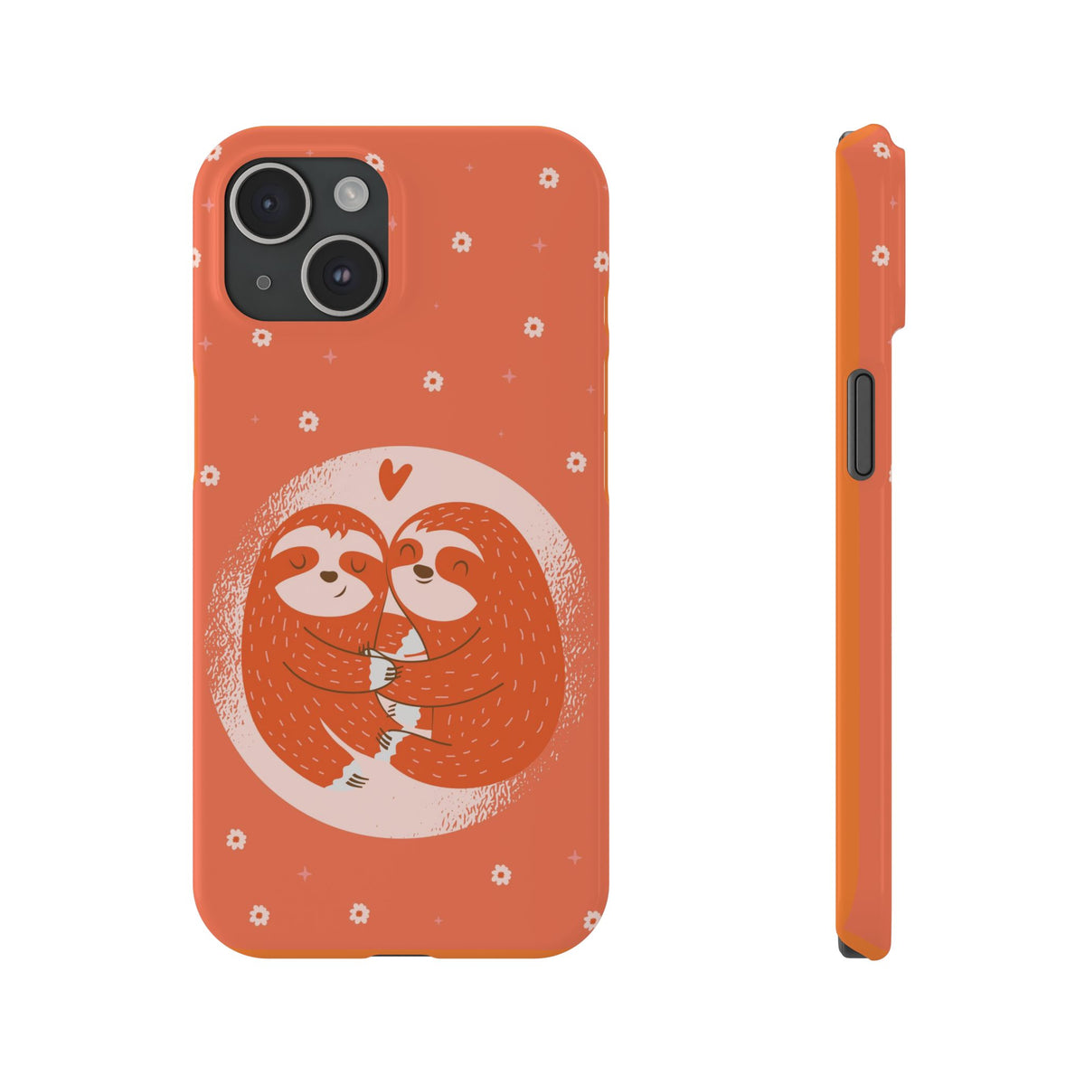 In love pair of sloths - casetinger