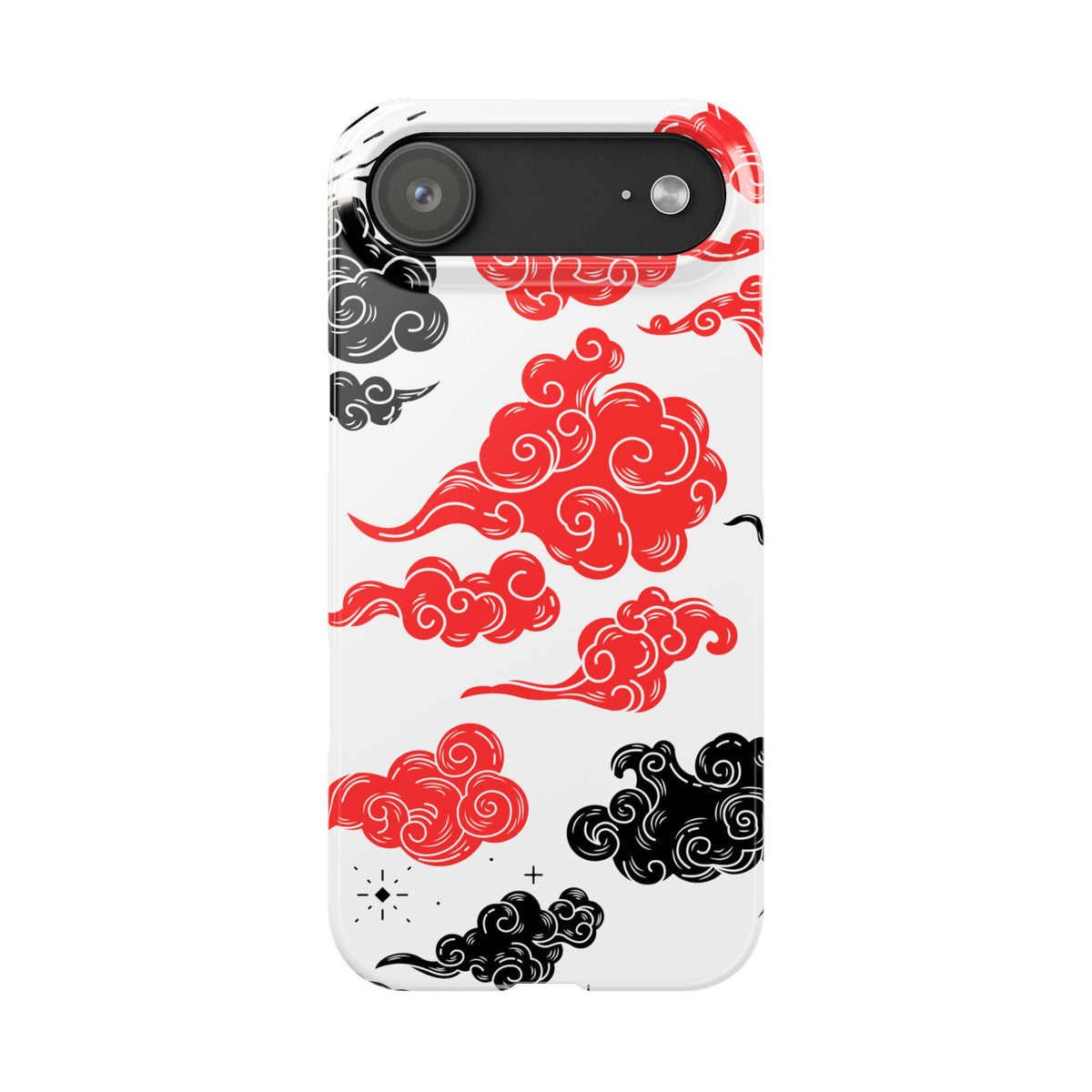 Red & Black Japanese Otaku Cloud - casetinger