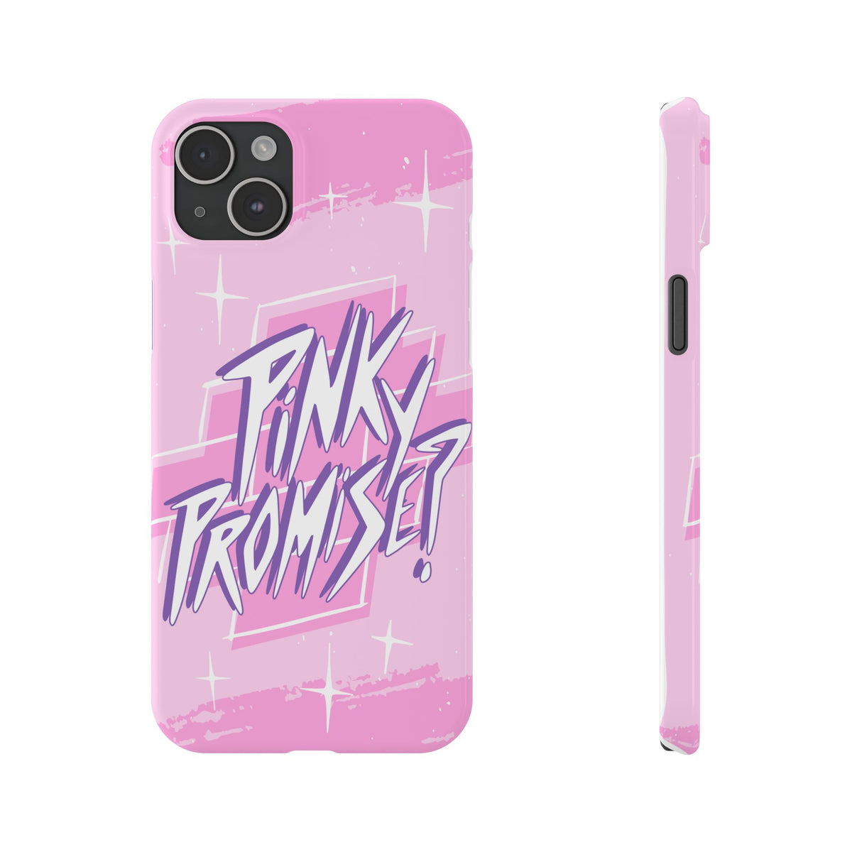"Pink Promise" Design and Stars - casetinger