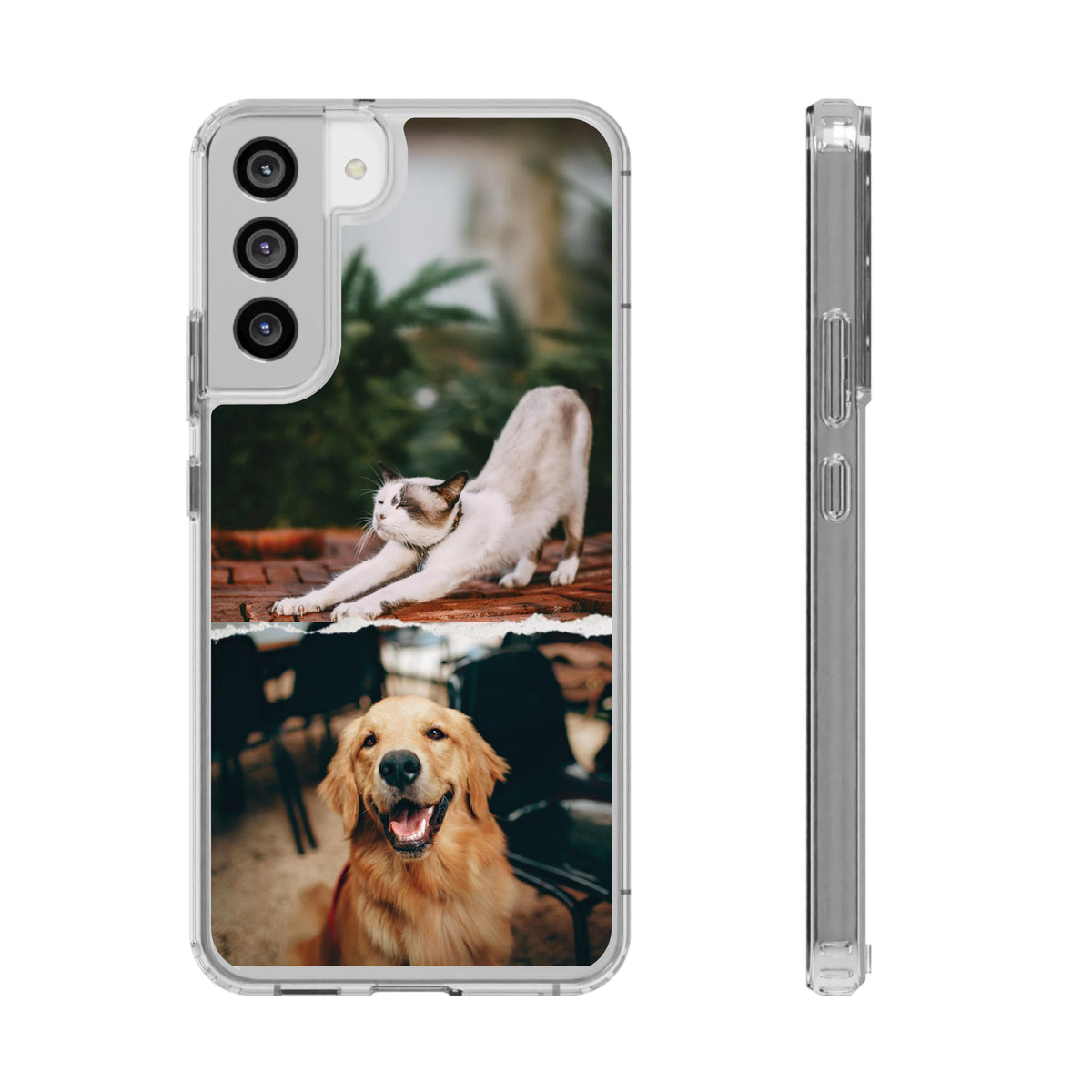 Personalized pet gallery case - 2 photos - casetinger