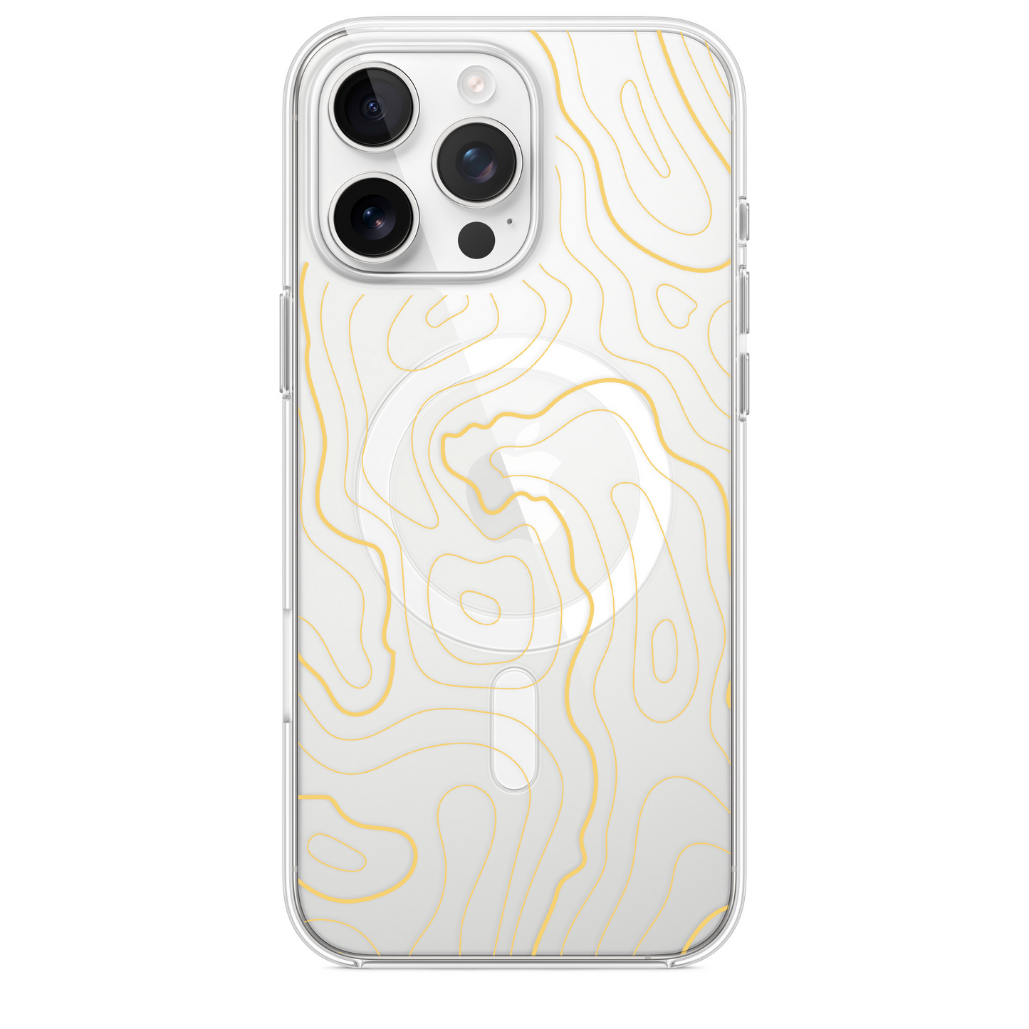 Abstract Topographic lines Map Design - Magnetic - casetinger