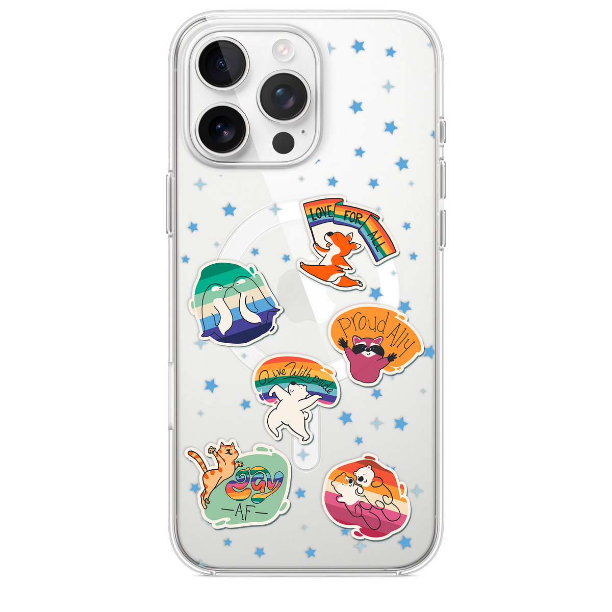 Pride celebration animal design - Magnetic - casetinger