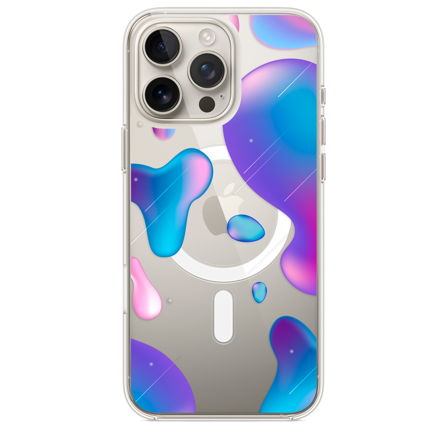 Liquid fluid graphic - Magnetic
