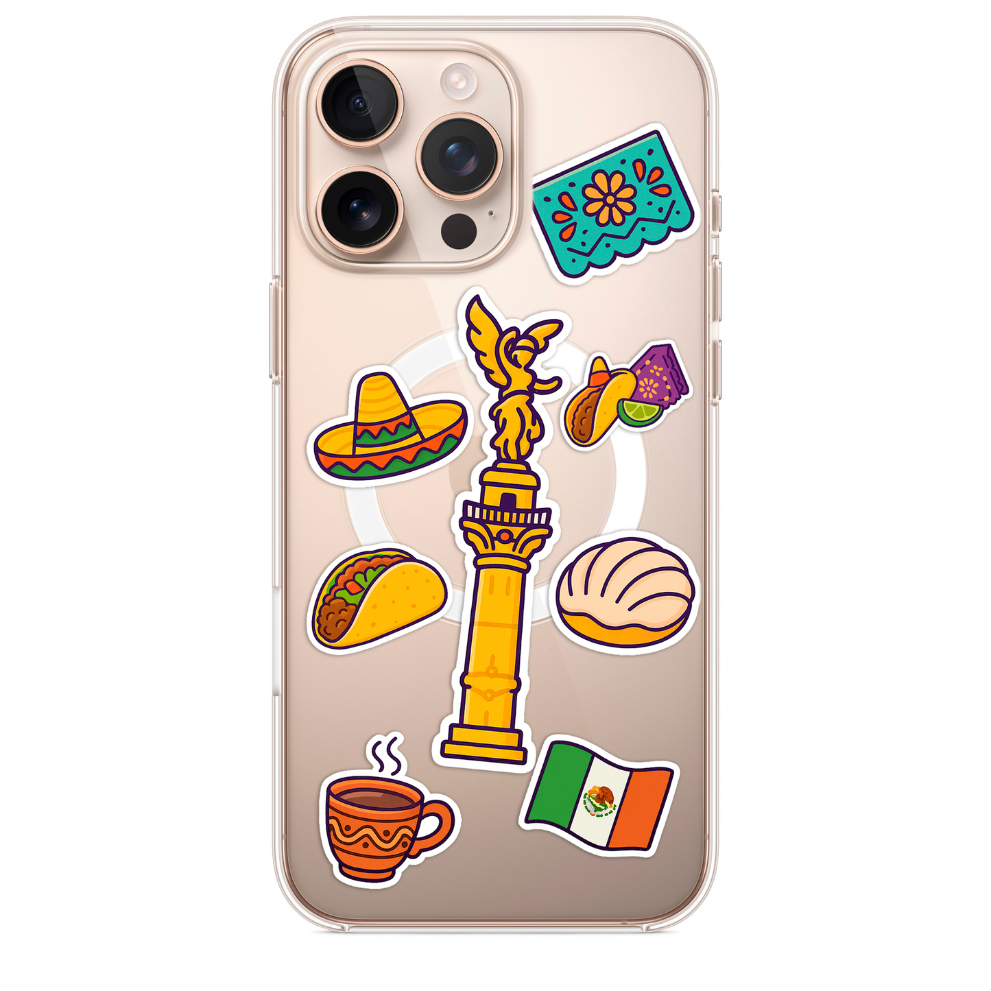 Mexico Culture Stickers - Magnetic - casetinger