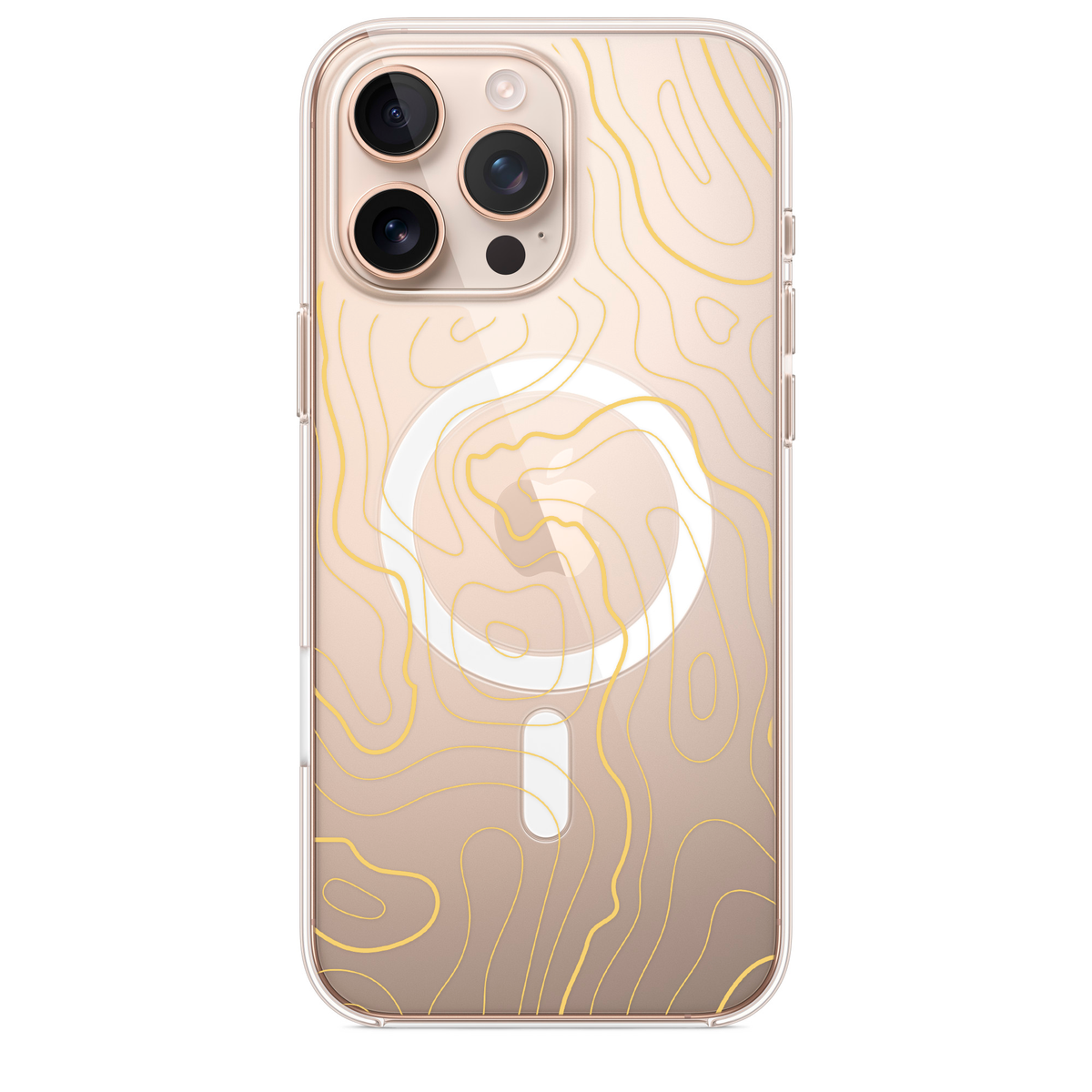 Abstract Topographic lines Map Design - Magnetic - casetinger