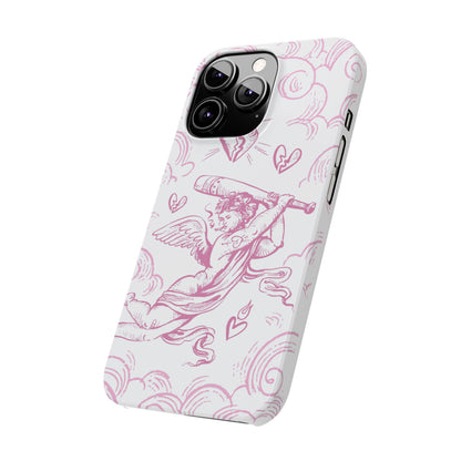 Anti-Valentine's Day: Cupid's Rebellion Phone Case