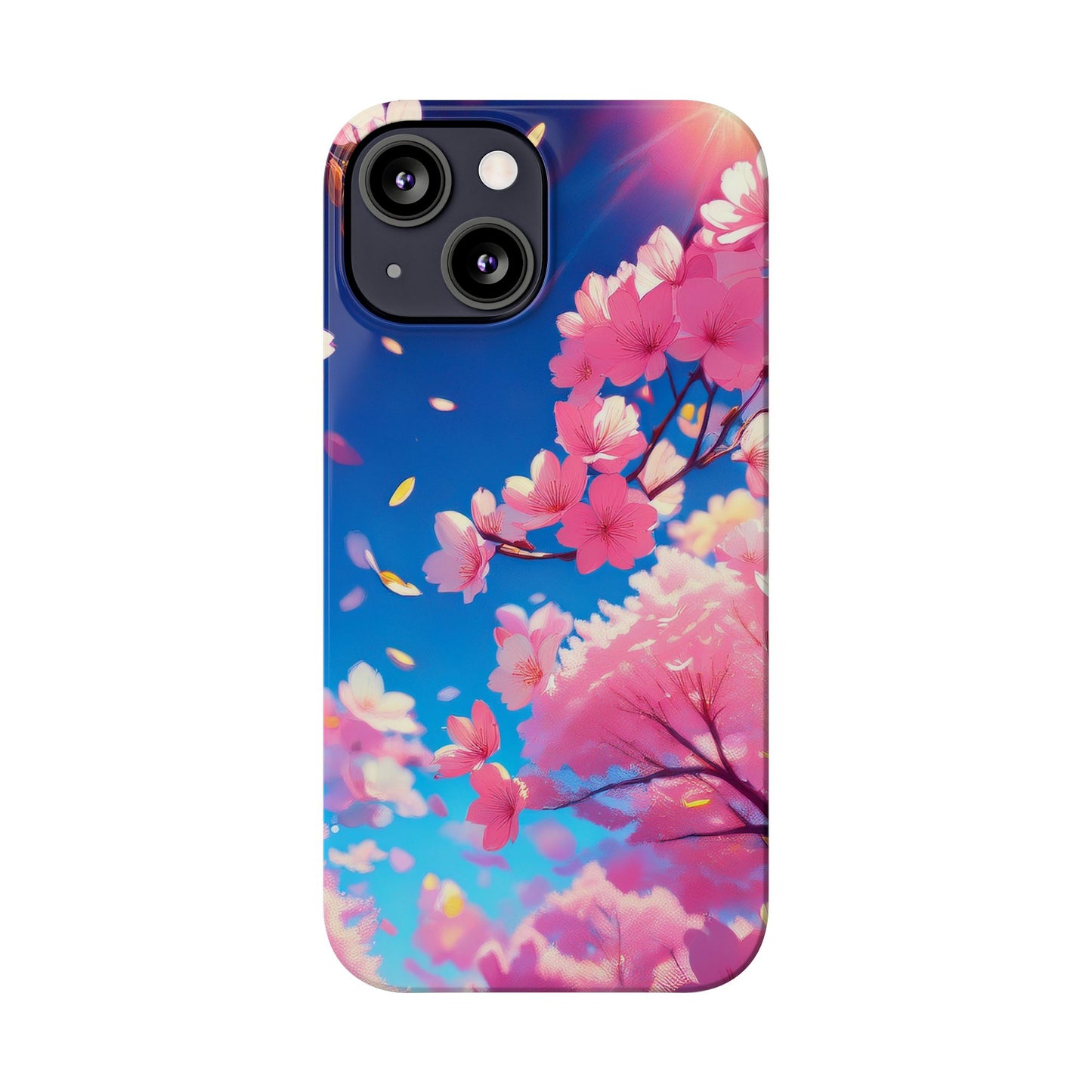 Anime sakura tree flowers