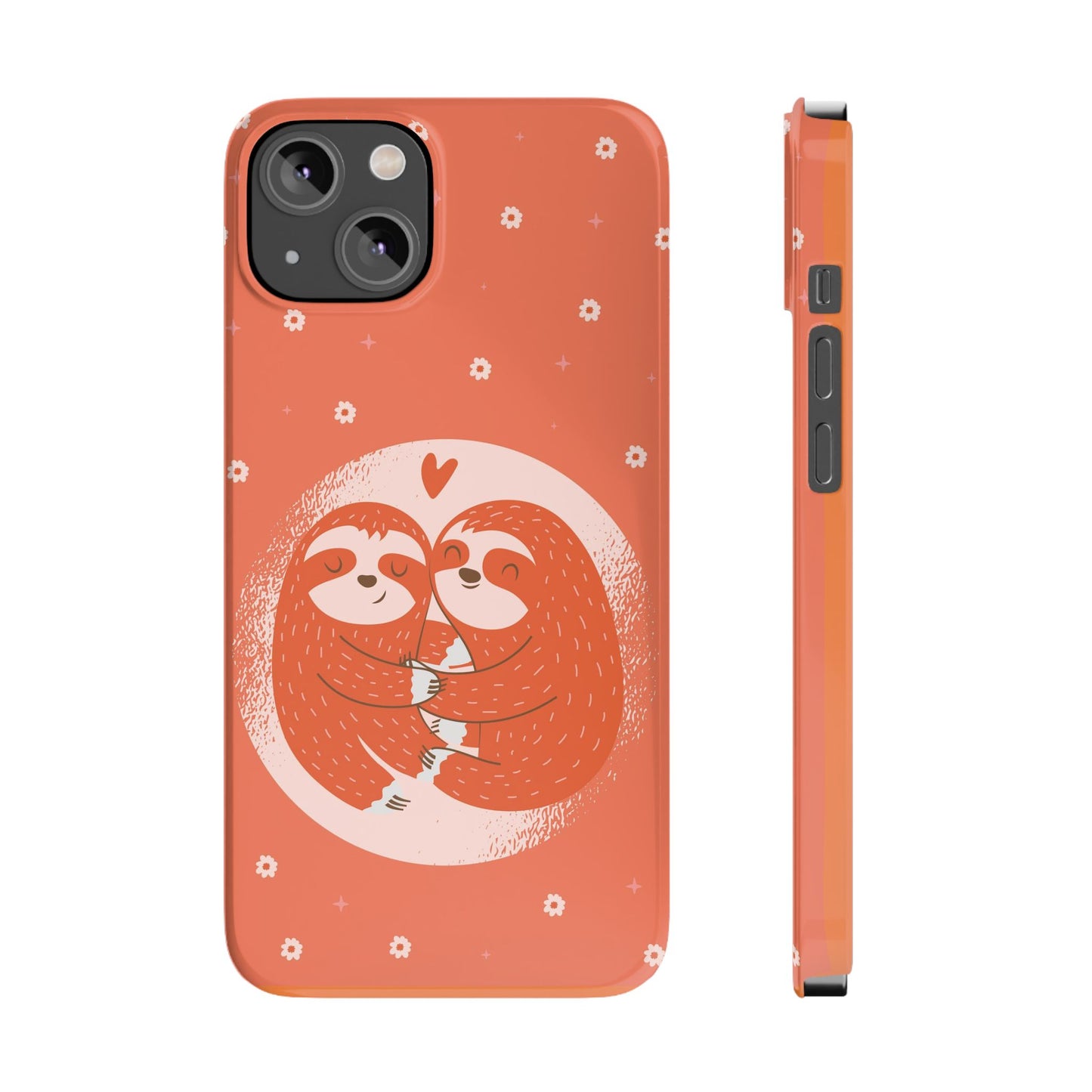 In love pair of sloths