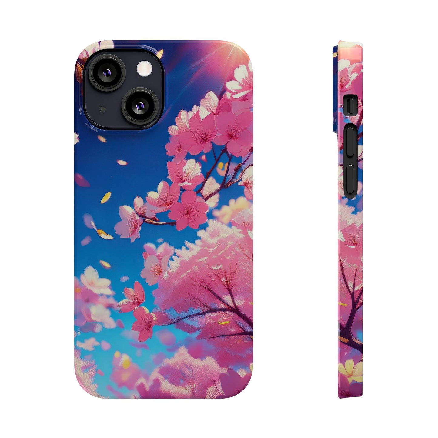 Anime sakura tree flowers