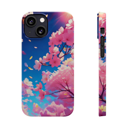 Anime sakura tree flowers