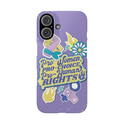 Pro Human - Pro RIGHTS - Feminist case