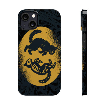 Halloween Edition Kitten: Duel between Life and Death in Two Phases Skull - casetinger