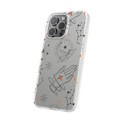 Stylish Astrological iPhone Case – Semi-Transparent & Flexible