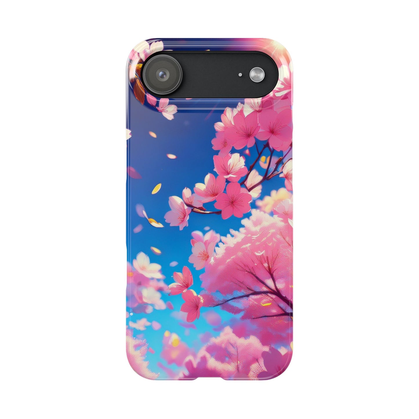 Anime sakura tree flowers