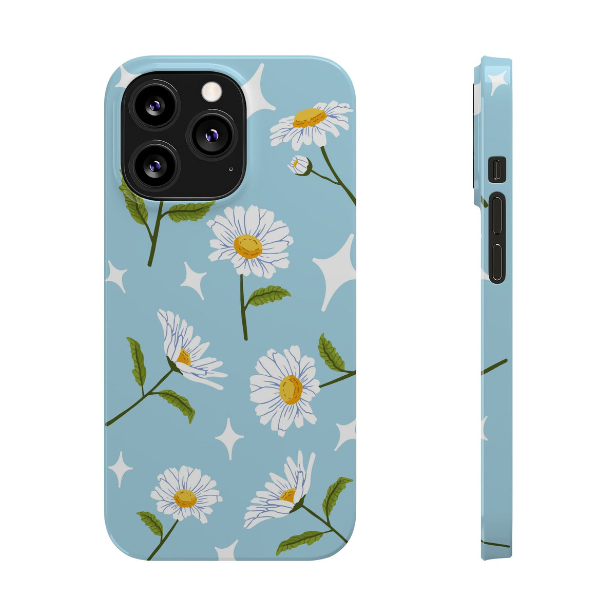 Charming Floral – Dainty Daisy Design - casetinger