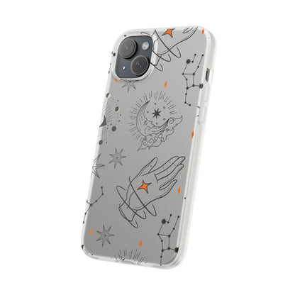 Stylish Astrological iPhone Case – Semi-Transparent & Flexible