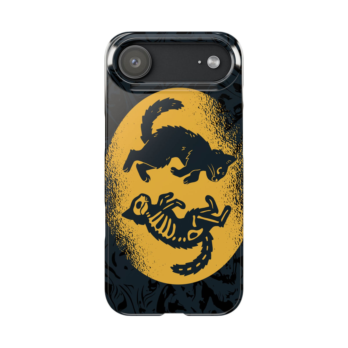 Halloween Edition Kitten: Duel between Life and Death in Two Phases Skull - casetinger