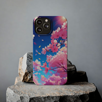 Anime sakura tree flowers