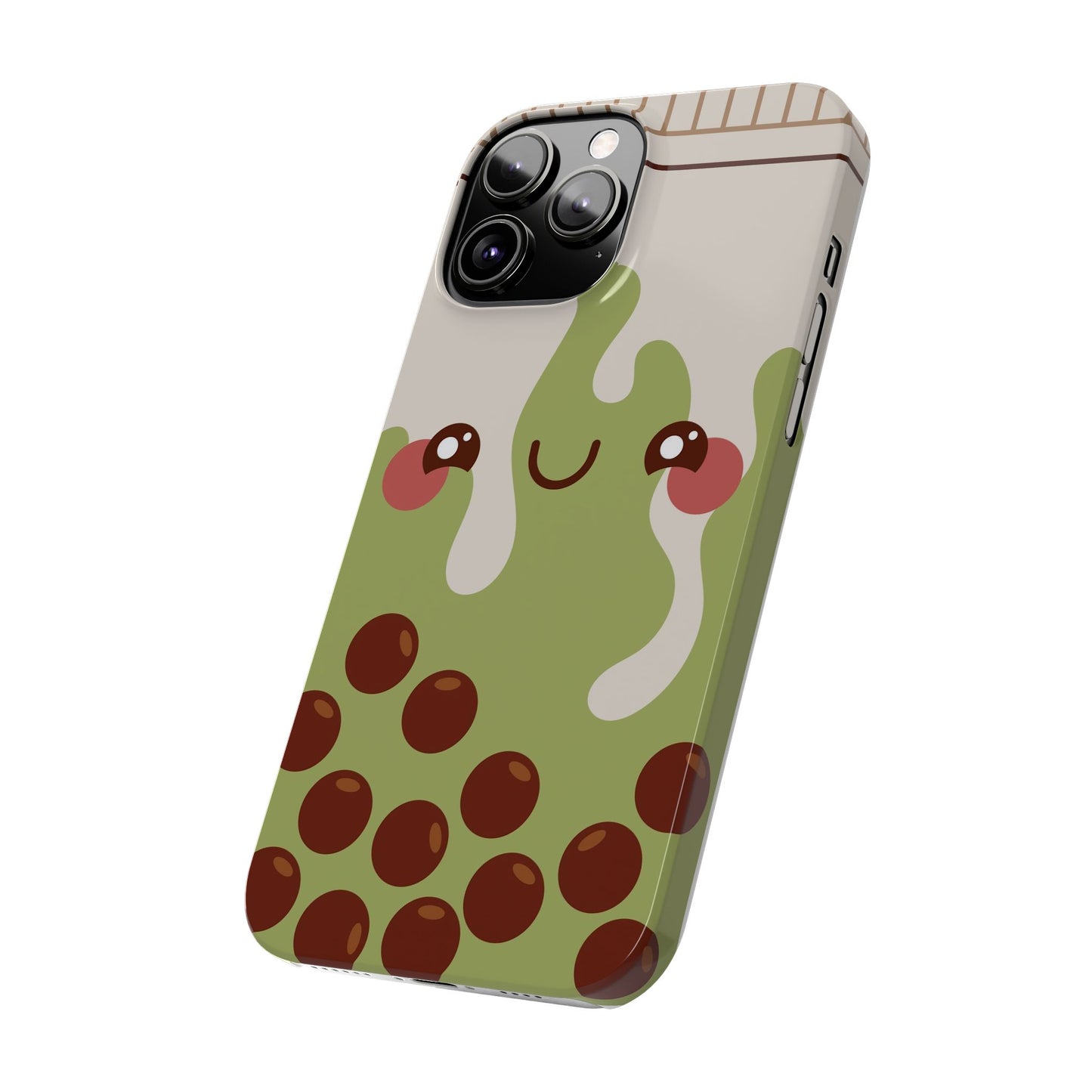 Bubble tea phone case, kawaii iphone case, anime phone case, iphone 16, 15 case, iphone 15 pro case, iphone 14 case, iphone 15 plus case