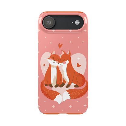 Valentine's Day: Pair of foxes in love