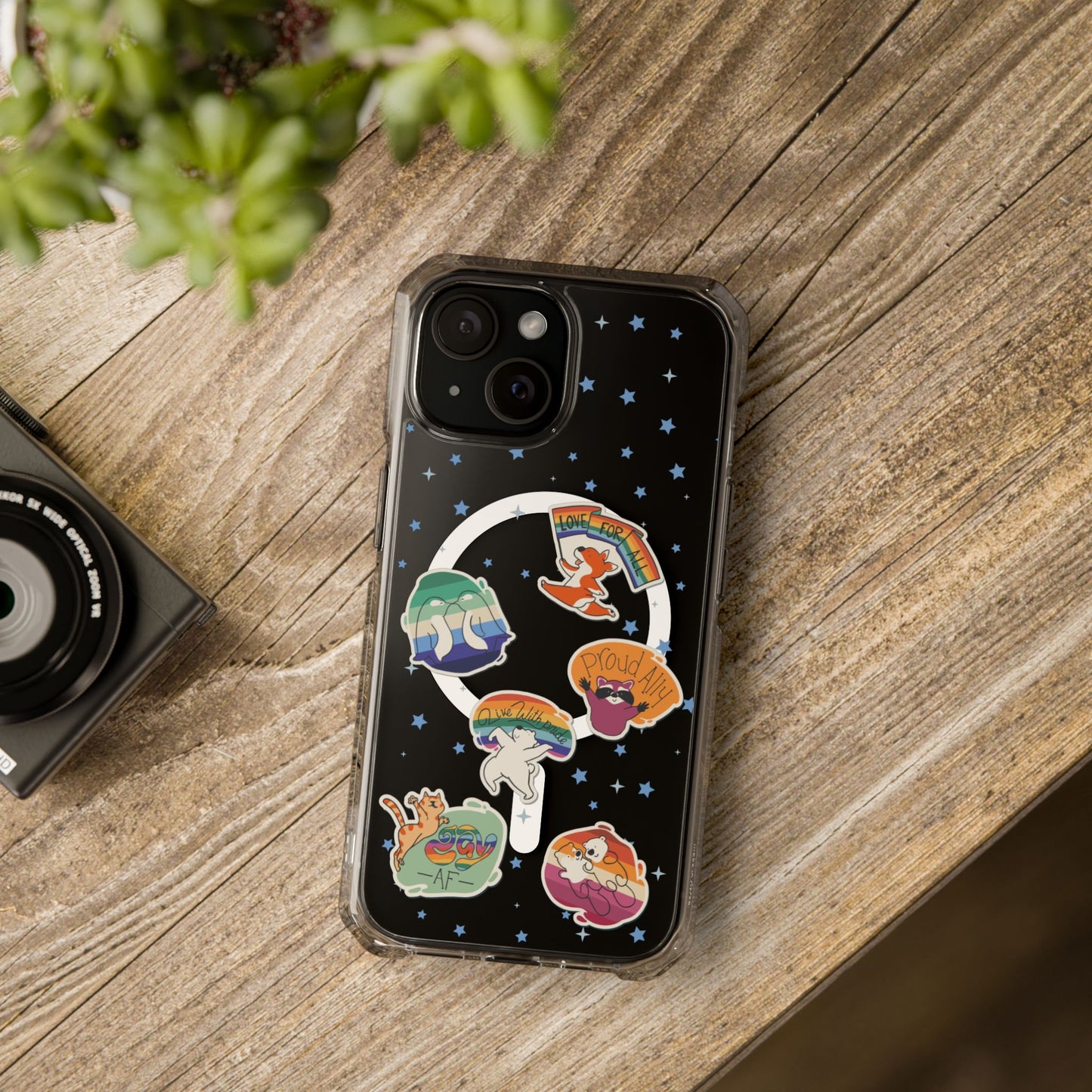 Pride celebration animal design - Magnetic