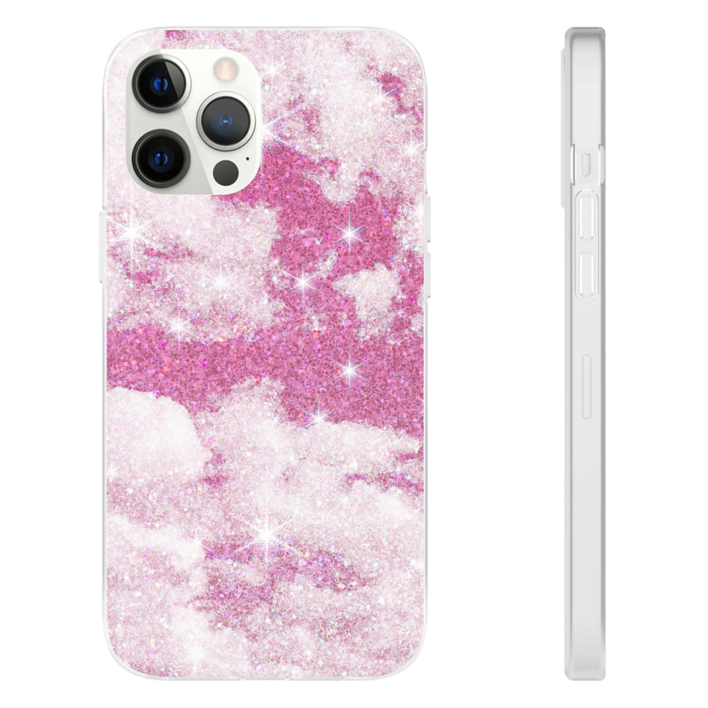 Pink Glitter Sky Phone Case