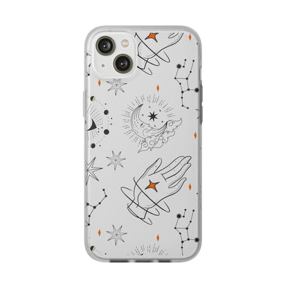 Stylish Astrological iPhone Case – Semi-Transparent & Flexible