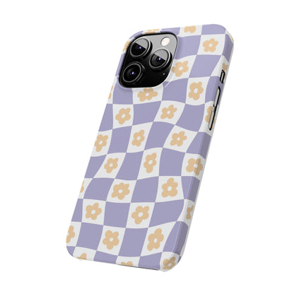 Add a touch of Danish style to your iPhone with this floral grid case.