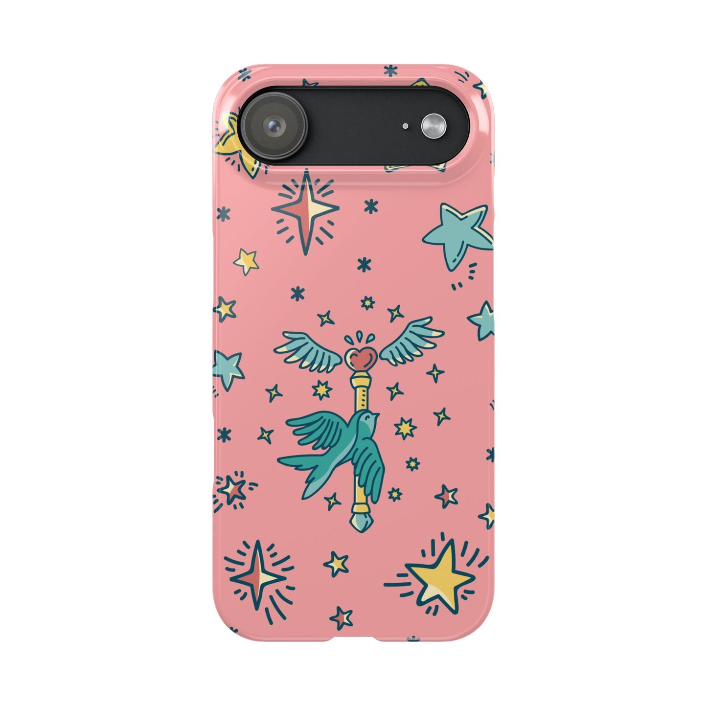 Pink Color Stroke Case: Fantasy Magic