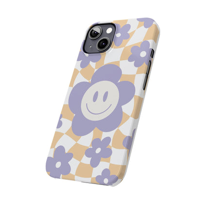 Groovy Danish Floral iPhone Case with Big Flower