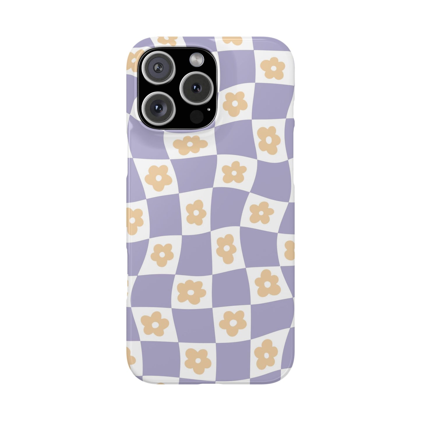 Add a touch of Danish style to your iPhone with this floral grid case.