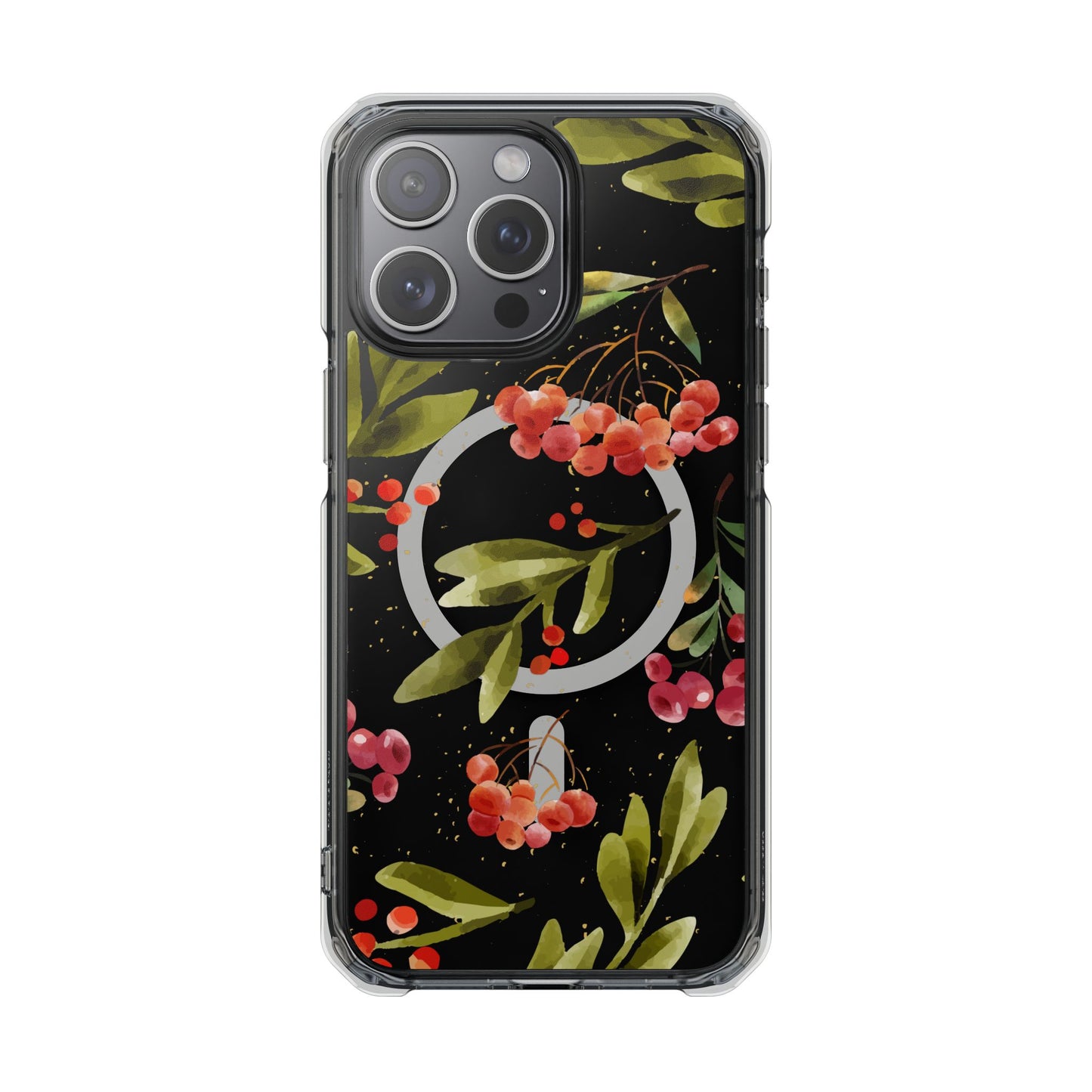 Watercolor forest berries patern - Magnetic