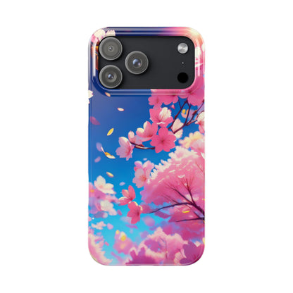 Anime sakura tree flowers