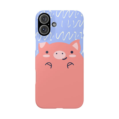 Cute kawaii mini pig