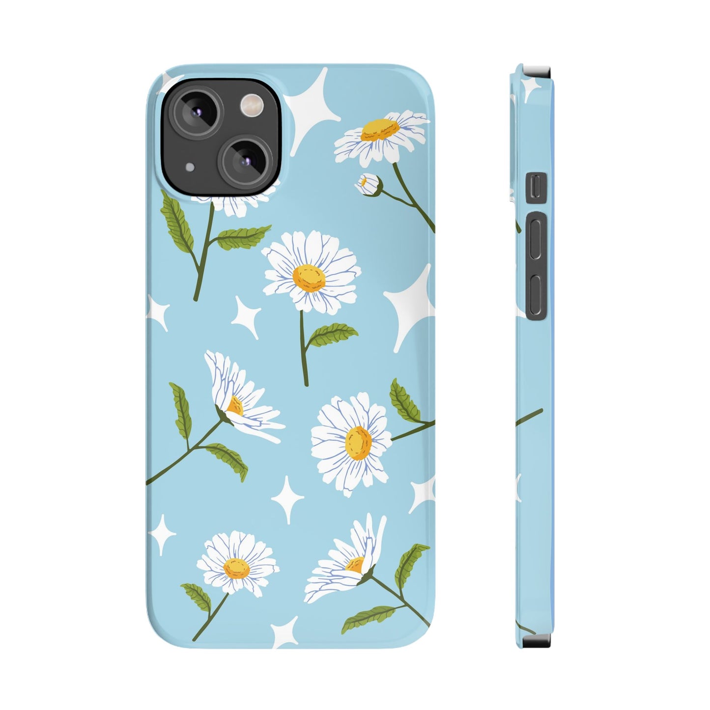 Charming Floral iPhone Case – Dainty Daisy Design