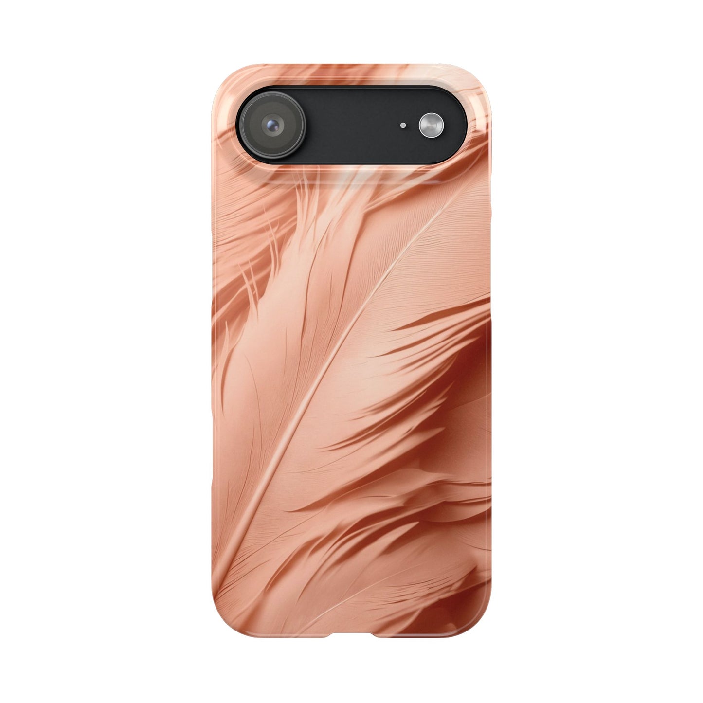 Peach-colored feathers - casetinger