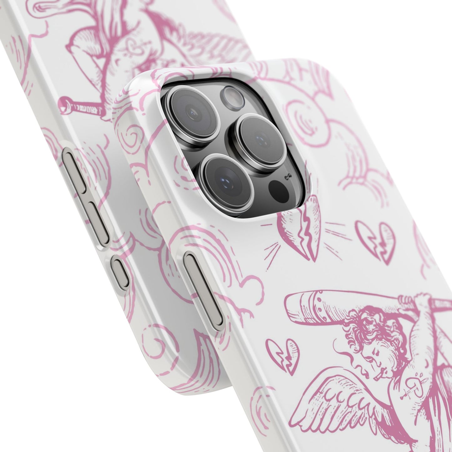 Anti-Valentine's Day: Cupid's Rebellion Phone Case