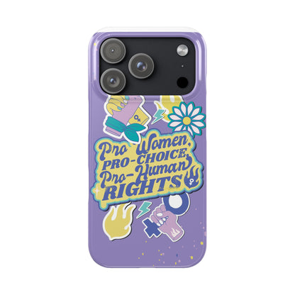 Pro Human - Pro RIGHTS - Feminist case