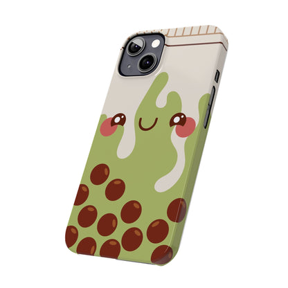 Bubble tea phone case, kawaii iphone case, anime phone case, iphone 16, 15 case, iphone 15 pro case, iphone 14 case, iphone 15 plus case