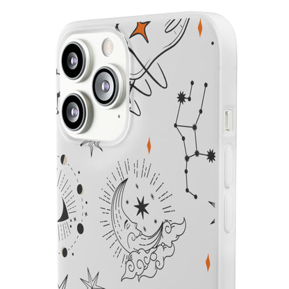 Stylish Astrological iPhone Case – Semi-Transparent & Flexible