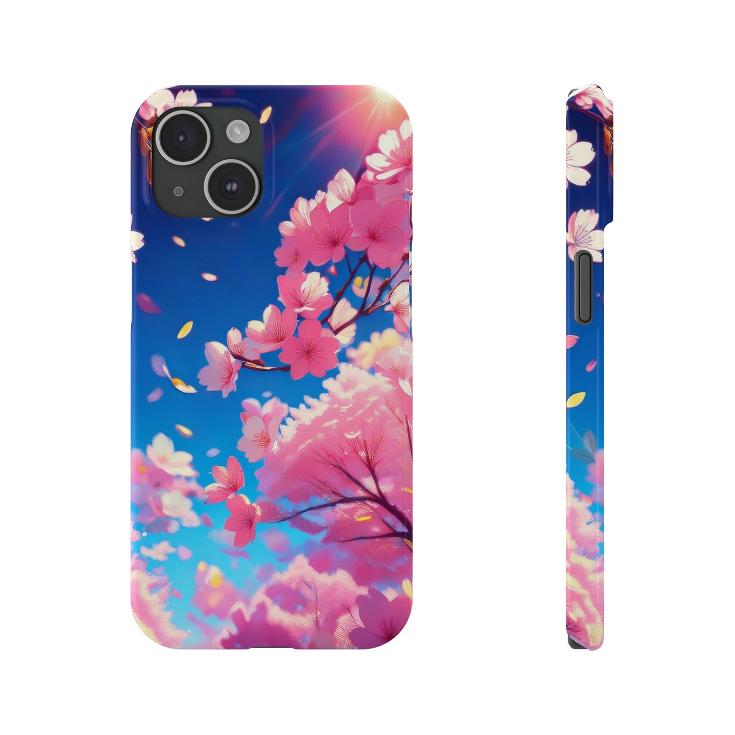 Anime sakura tree flowers