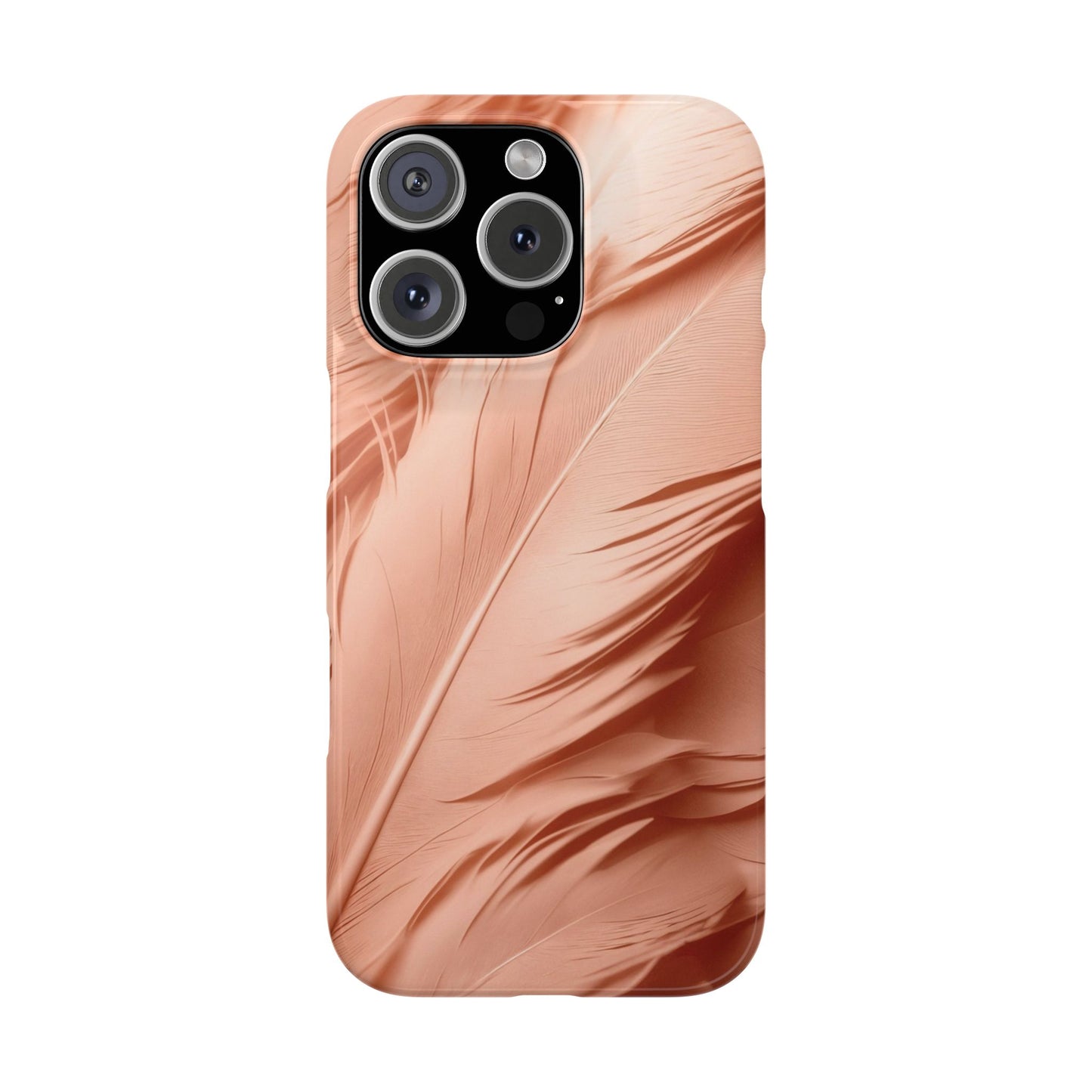 Peach-colored feathers - casetinger