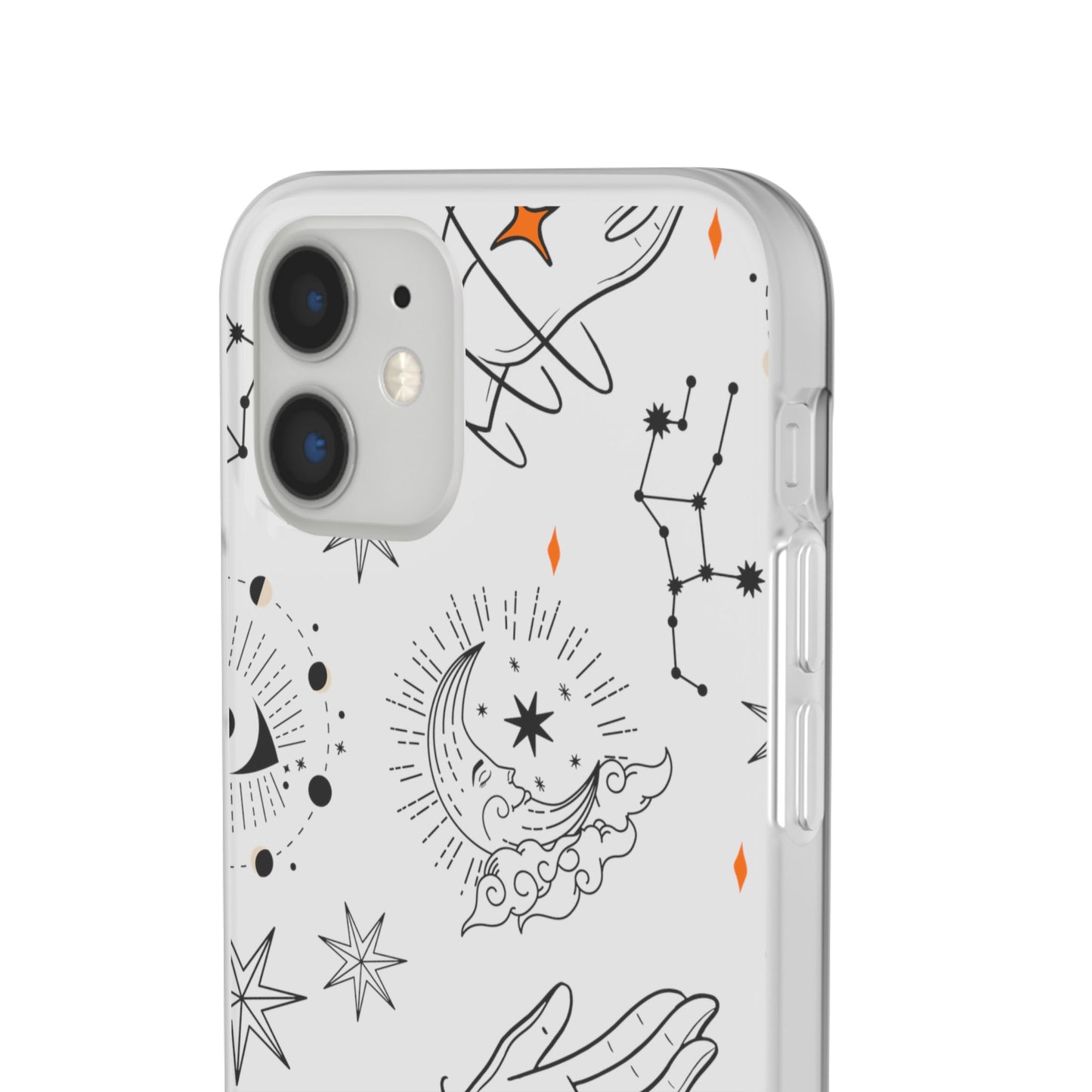 Stylish Astrological iPhone Case – Semi-Transparent & Flexible