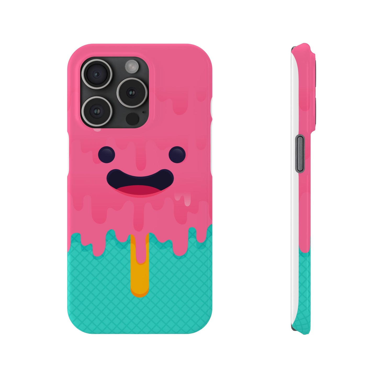 Funny Ice Cream Popsicle Cartoon
